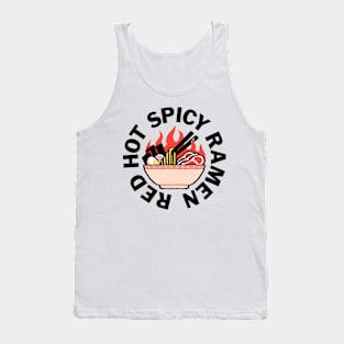 Red Hot Spicy Ramen Tank Top